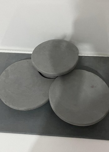 Beden Gri Modern Tabak Takımı