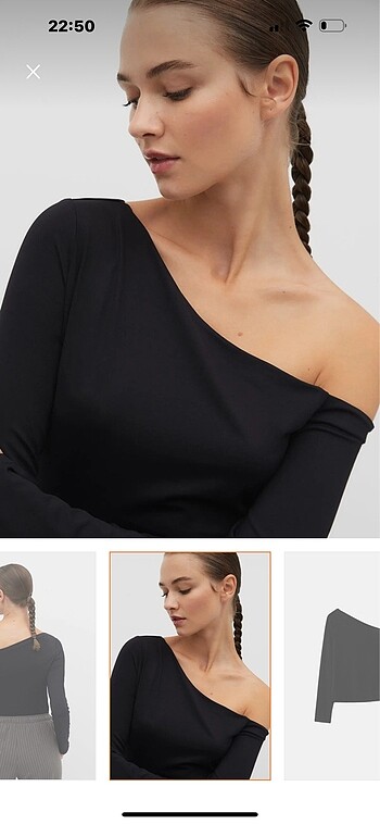 s Beden stradivarius asimetrik top