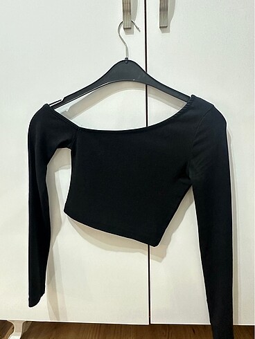 s Beden siyah Renk stradivarius asimetrik top