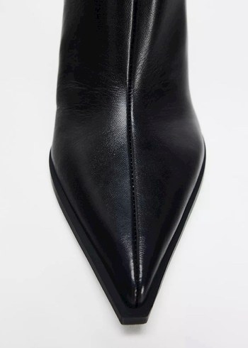 41 Beden siyah Renk Zara Stiletto Topuklu Kadın Bot