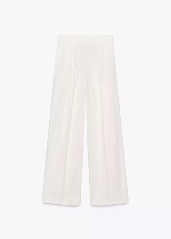 xs Beden Zara Beyaz Pantolon