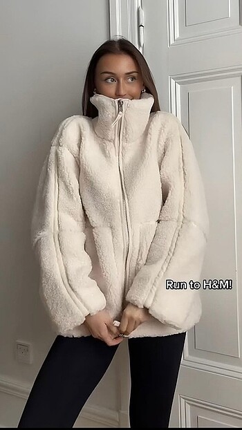 H&M viral peluş ceket
