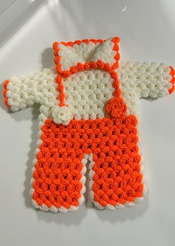 Renkli Örgü Banyo Lifi - Görsel 3