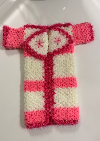 Örgü banyo lifi - Görsel 3