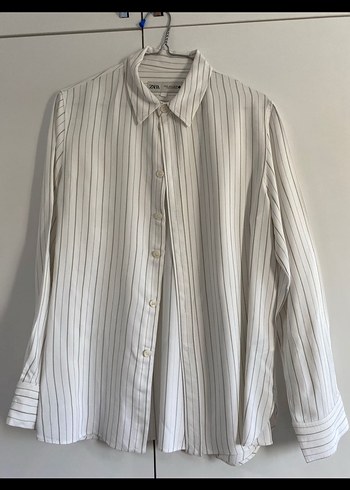 Zara Çizgili  Gömlek - Görsel 3