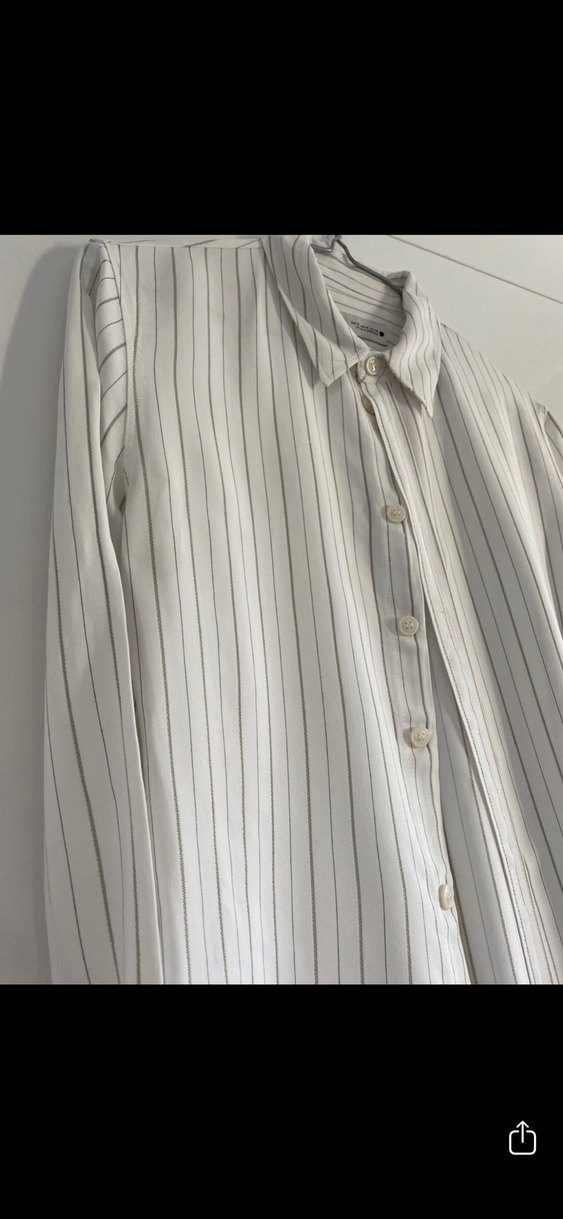 Zara Çizgili  Gömlek - Görsel 2