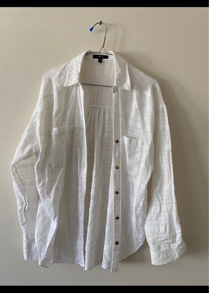 Mavi Beyaz Gömlek - Görsel 2