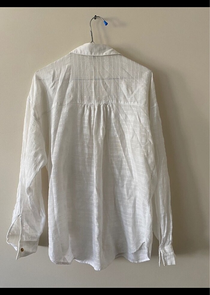 Mavi Beyaz Gömlek - Görsel 3