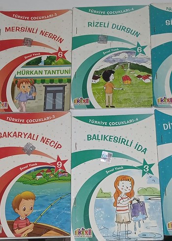 Türkiye Çocukları Serisi - 11 Kitap