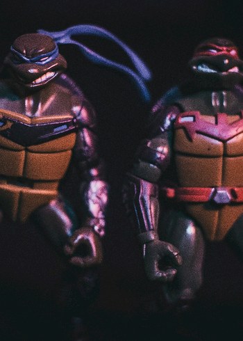 TMNT 2006 Playmates Mirage Studios 4 adet - Görsel 3