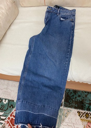 40 Beden Wide leg crop jean