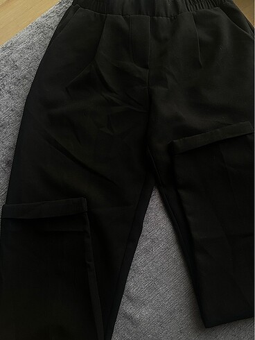Zara kumaş siyah pantolon