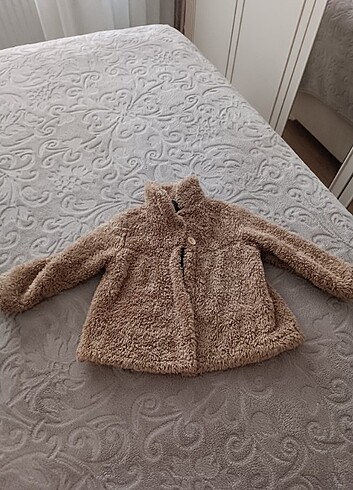 Kız çocuk peluş hırka 