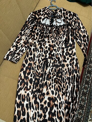 Leopar elbise
