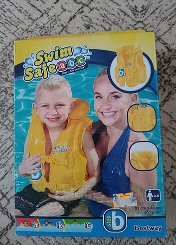 Çocuk yüzme can yeleği 