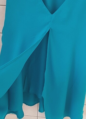 38-40 BEDEN SIFIR KOL BLUZ - Görsel 5