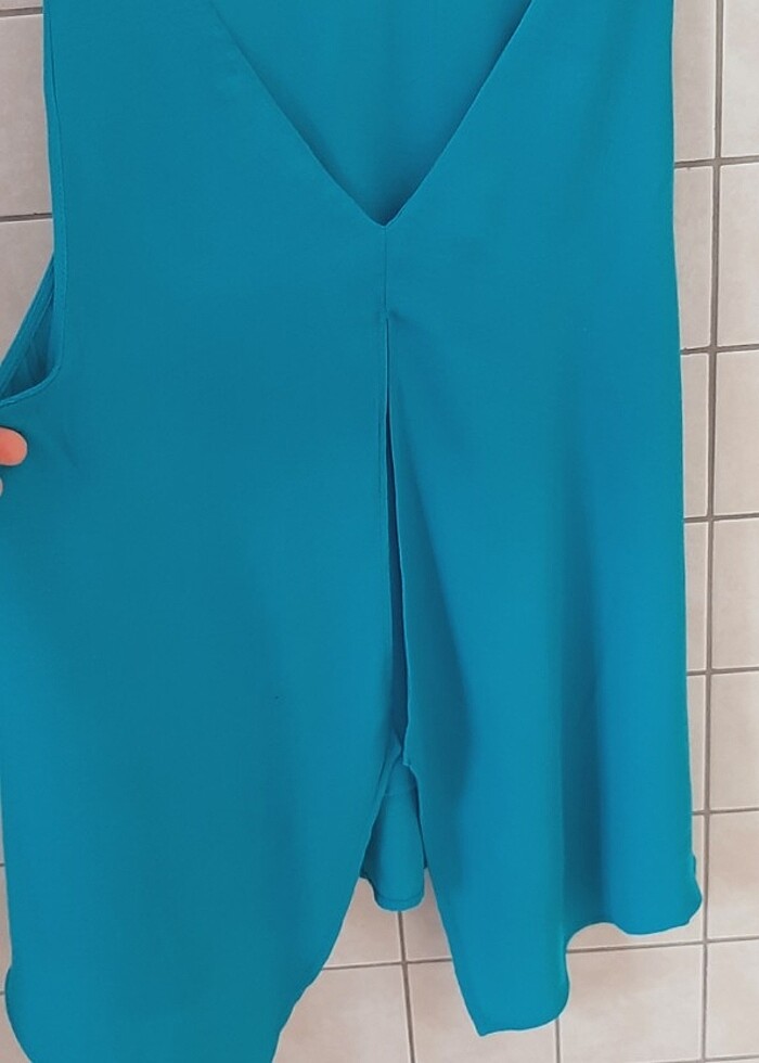 38-40 BEDEN SIFIR KOL BLUZ - Görsel 3