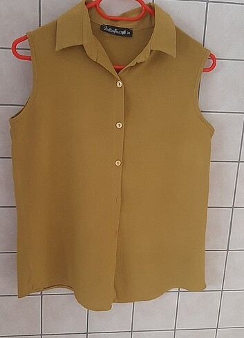 XS-S UYUMLU SIFIR KOL GÖMLEK - Görsel 2