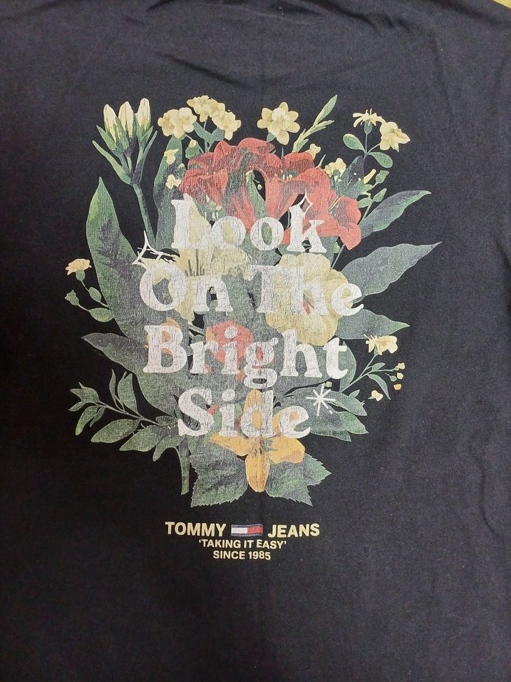 Tommy Jeans Siyah Baskılı Tshirt - Görsel 3