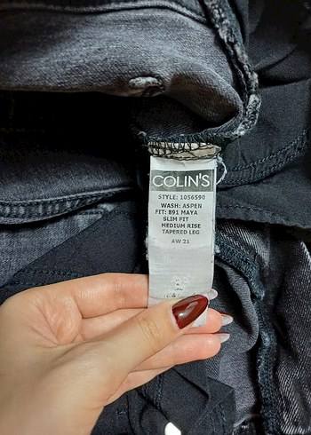 Colins Gri Kadın Jean Pantolon - Görsel 6