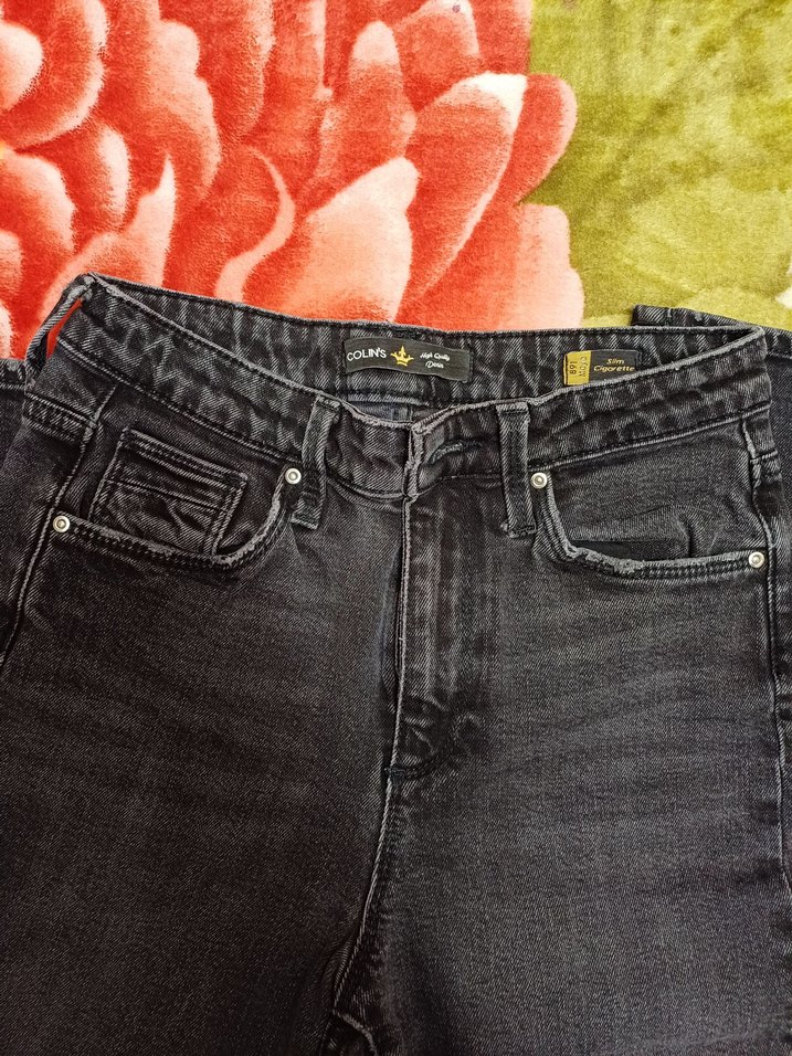 Colins Gri Kadın Jean Pantolon - Görsel 3