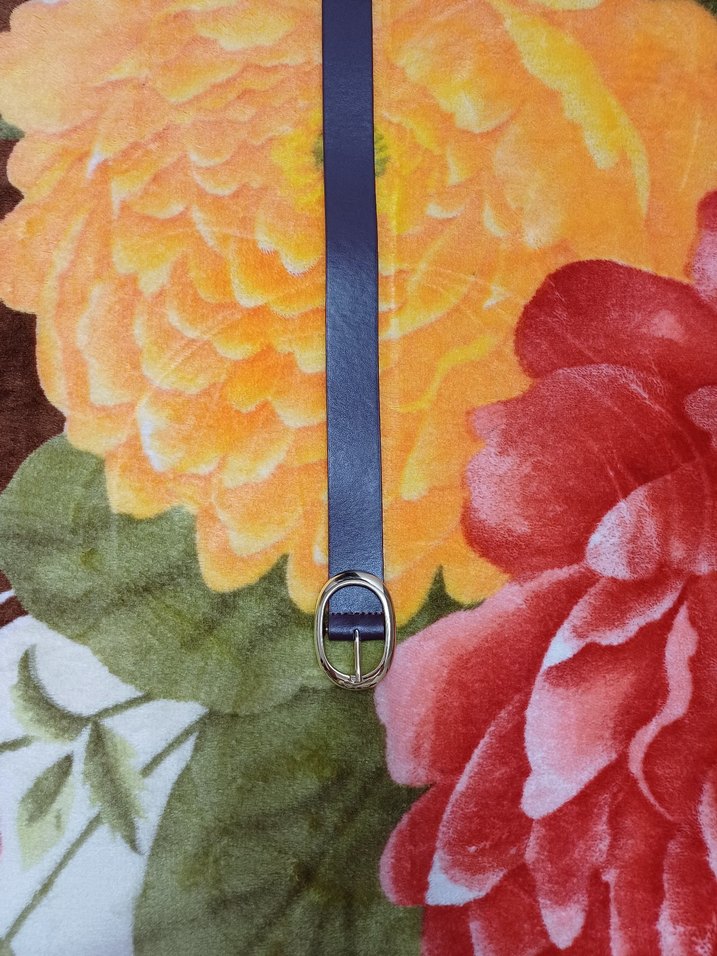 Bordo Suni Deri Tokalı Kadın Kemer - Görsel 2