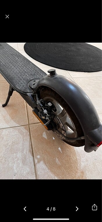 Beden siyah Renk Xiaomi Mi pro 2 scooter
