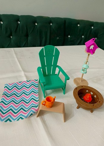 Barbie bahçe aksesuar seti - Görsel 5