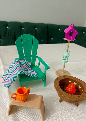 Barbie bahçe aksesuar seti - Görsel 3