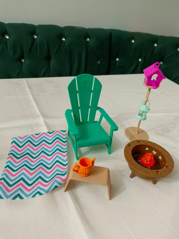 Barbie bahçe aksesuar seti - Görsel 5