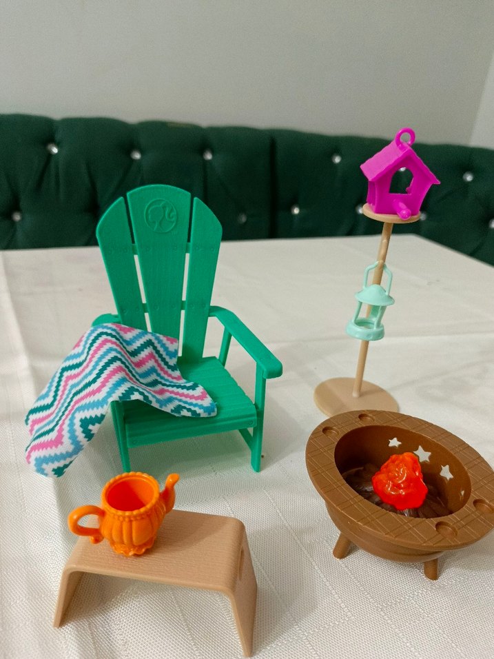 Barbie bahçe aksesuar seti - Görsel 3