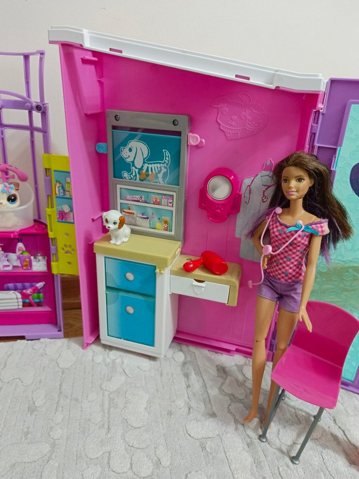 Barbie Veteriner ev - Görsel 4