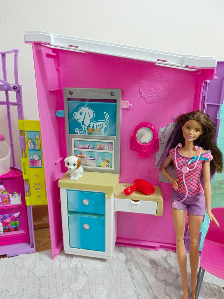 Barbie Veteriner ev - Görsel 5