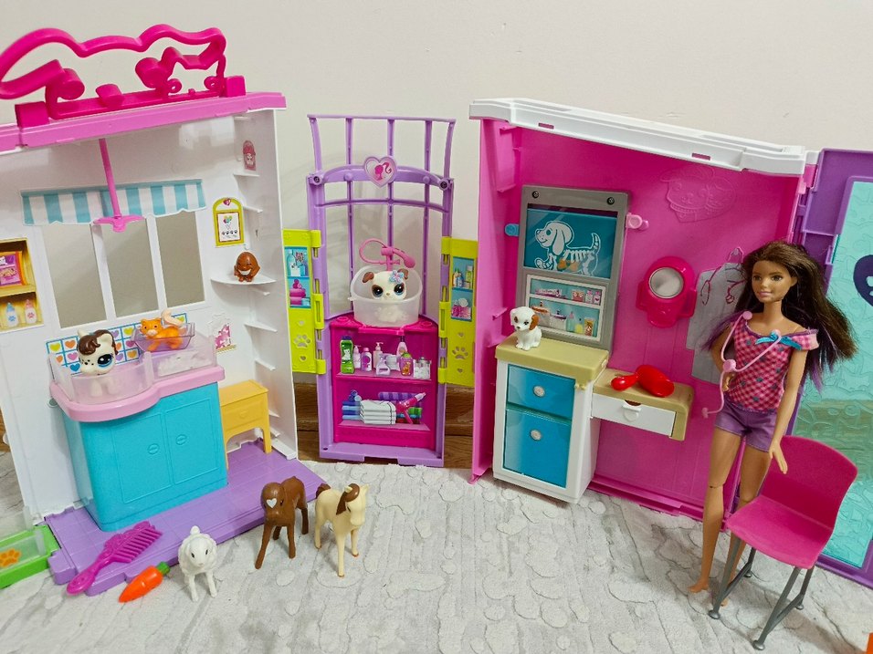 Barbie Veteriner ev - Görsel 2
