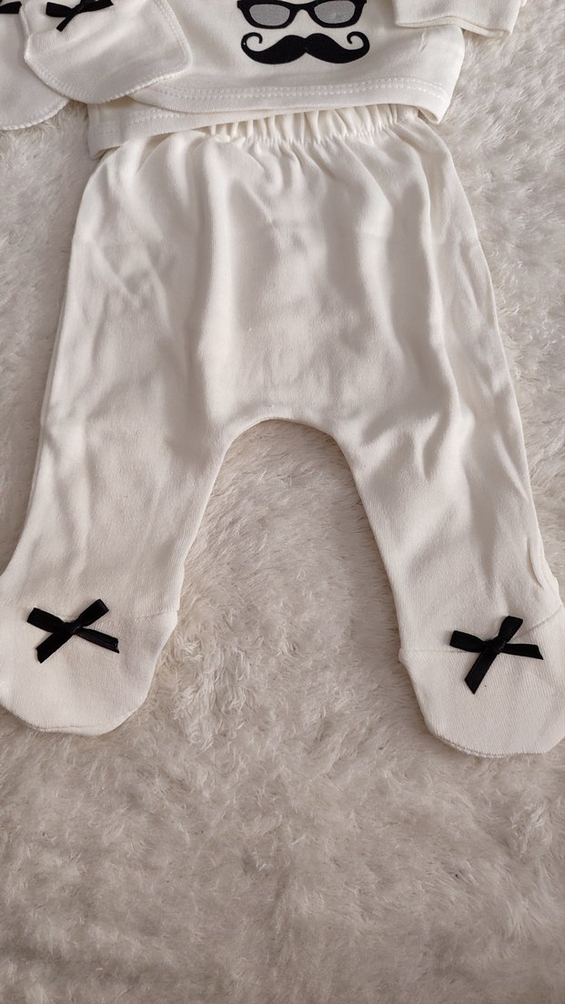 Erkek Bebek Beyaz Hastane Seti - Görsel 5