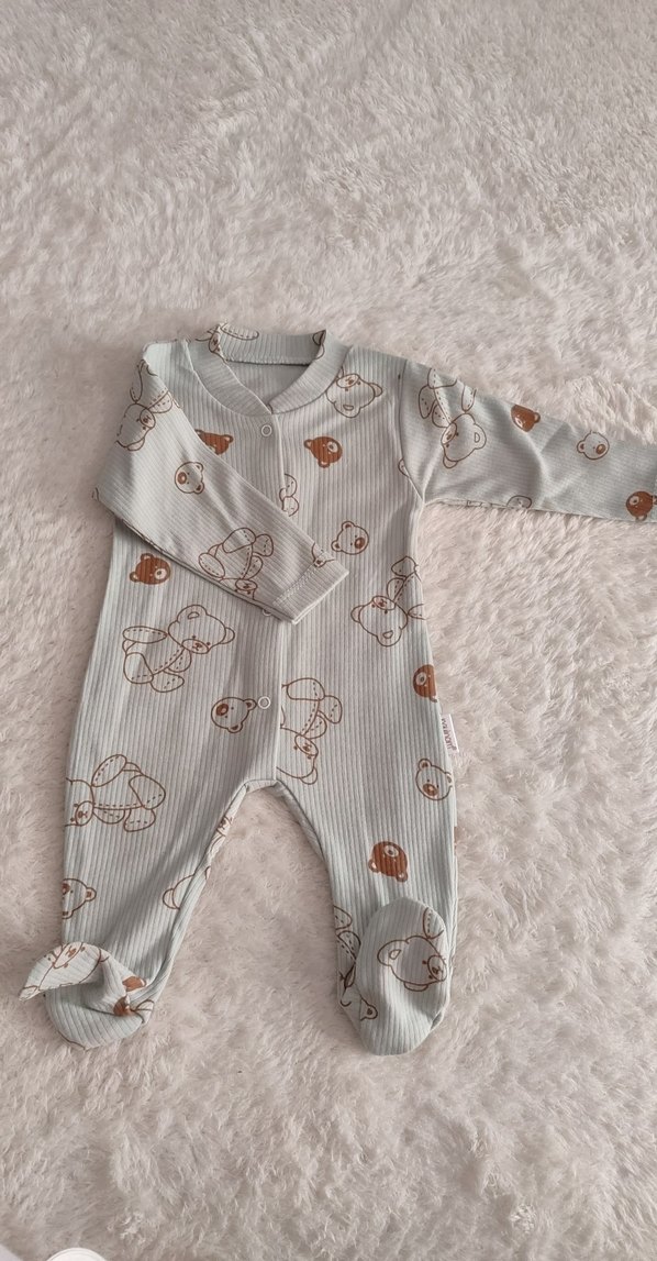 Uzun Kollu Bebek Tulum - Görsel 5