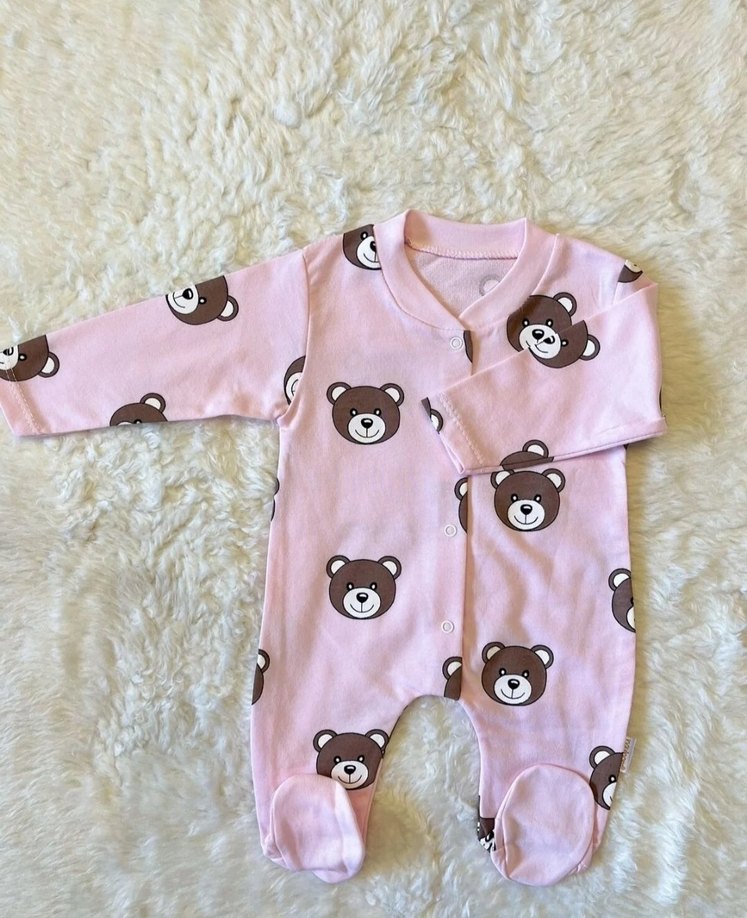 Pembe Bebek Kız Tulum - Görsel 2