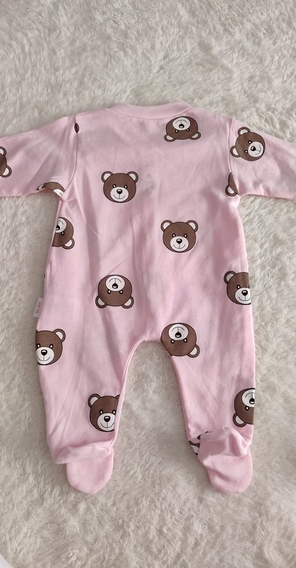 Pembe Bebek Kız Tulum - Görsel 3