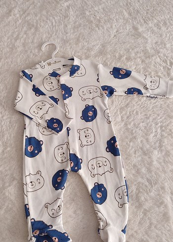 Uzun Kollu Patikli Bebek Tulumu - Görsel 2