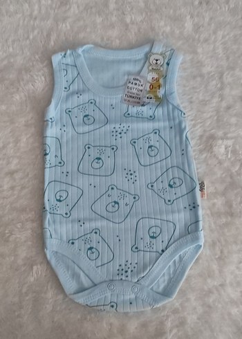 Mavi Baskılı Erkek Bebek zıbın
