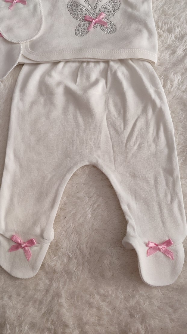 Bebek Hastane Çıkışı Beyaz - Görsel 2