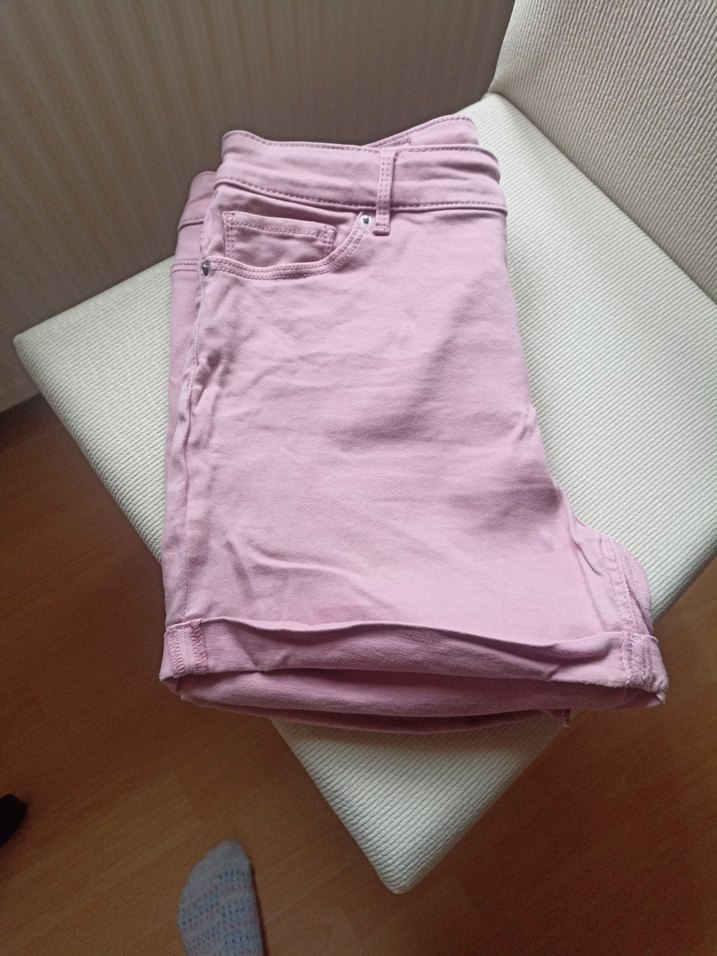 Pembe Mini Şort - Görsel 3