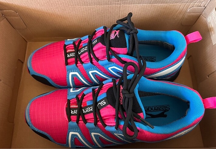 39 Beden Slazenger Waterproof Fuchsia Blue 39 Numara-Sa26rk013-669 Yeni s