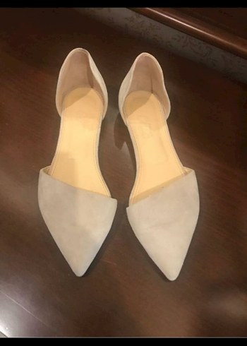 Beymen Bej Süet Stiletto tarzı babet Kadın Ayakkabı