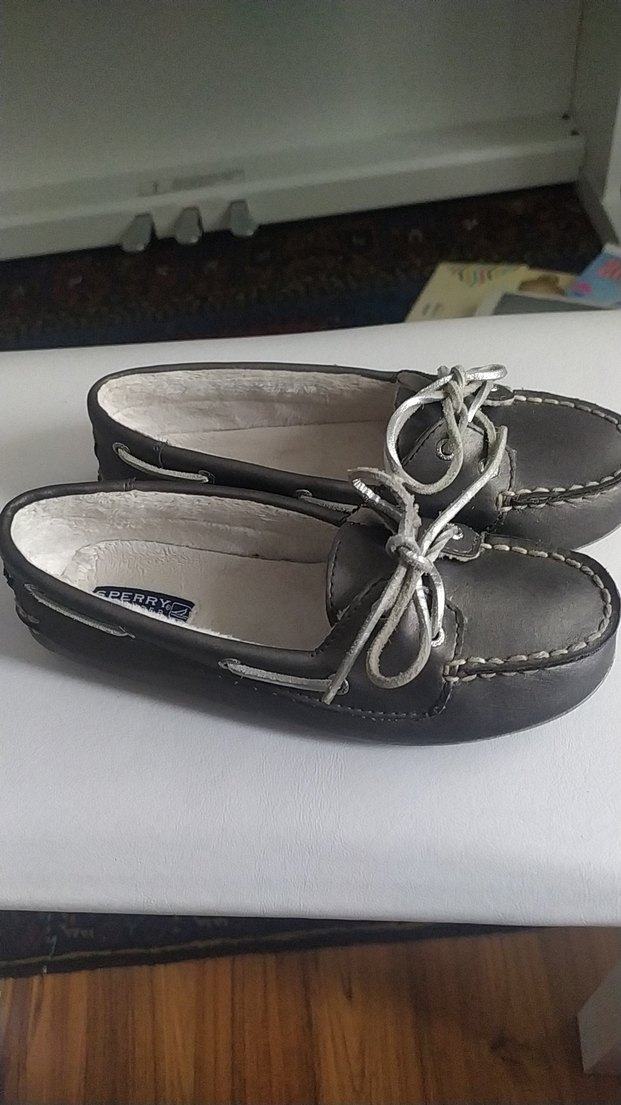 Gri unisex  Çocuk Der içi kürklü gibii Bağcıklı Ayakkabı. 33 no - Görsel 2