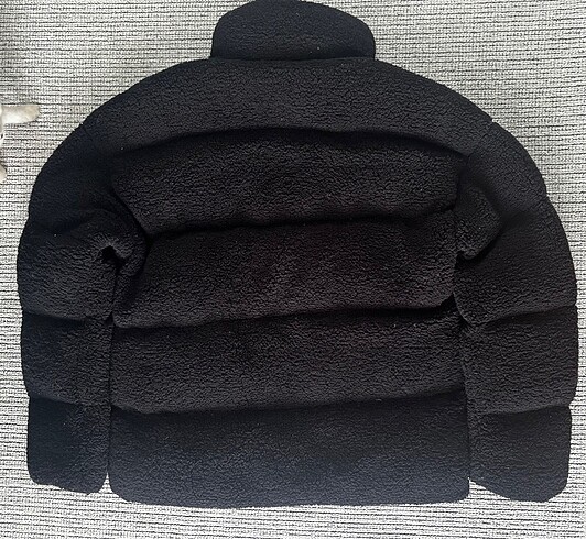 l Beden siyah Renk Unisex(kadin&erkek) kalin pelus sisme mont / MARKA TEMSILIDIR
