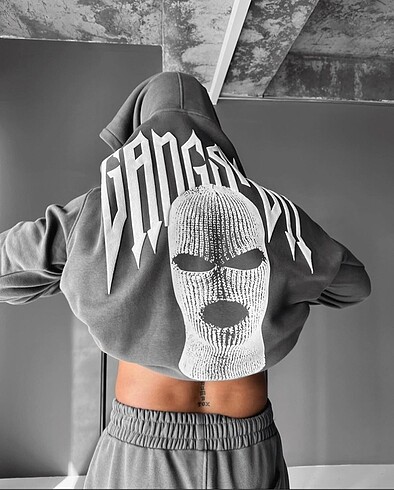 Kapusonlu sweatshirt unisex