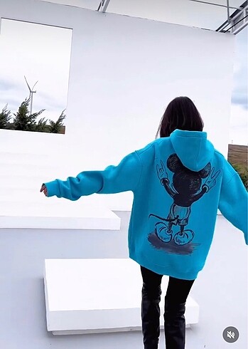 Kapusonlu sweatshirt unisex