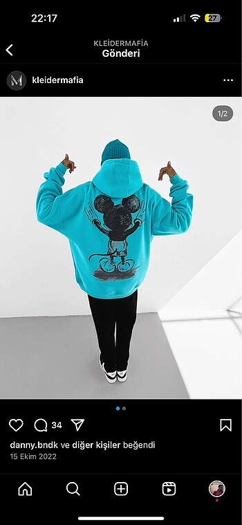 Zara Kapusonlu sweatshirt unisex