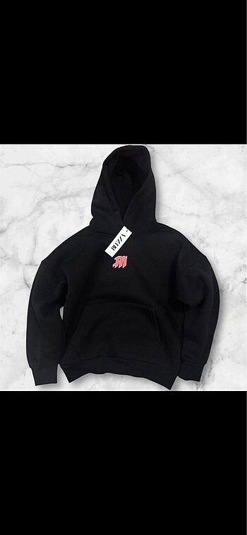 xs Beden Kapusonlu sweatshirt unisex